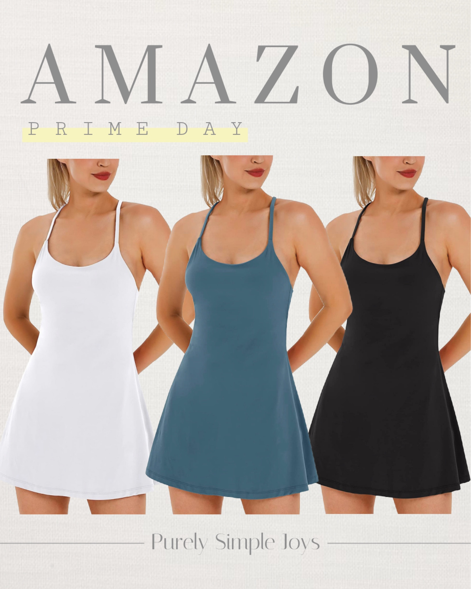 AMAZON PRIME DAY 
Athleisure dresses on sale 
Tennis dress 
Workout fit 

#LTKsalealert #LTKFitness #LTKxPrimeDay