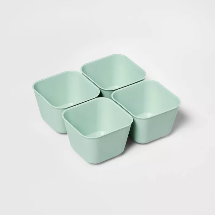 4pk Small Storage Trays - Brightroom™ | Target