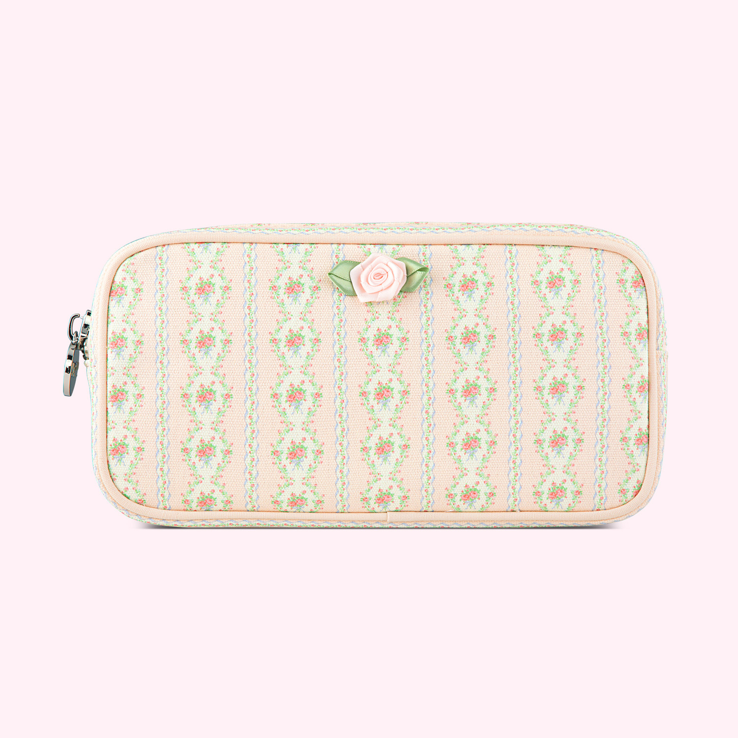 Floral Printed Canvas Small Pouch | Stoney Clover Lane | Stoney Clover Lane