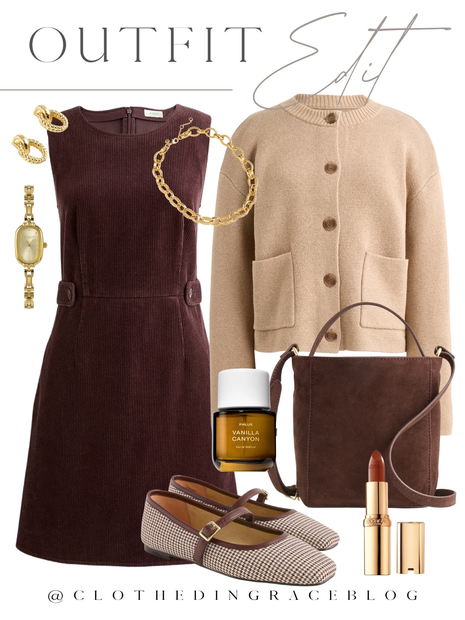 Classy workwear style for fall