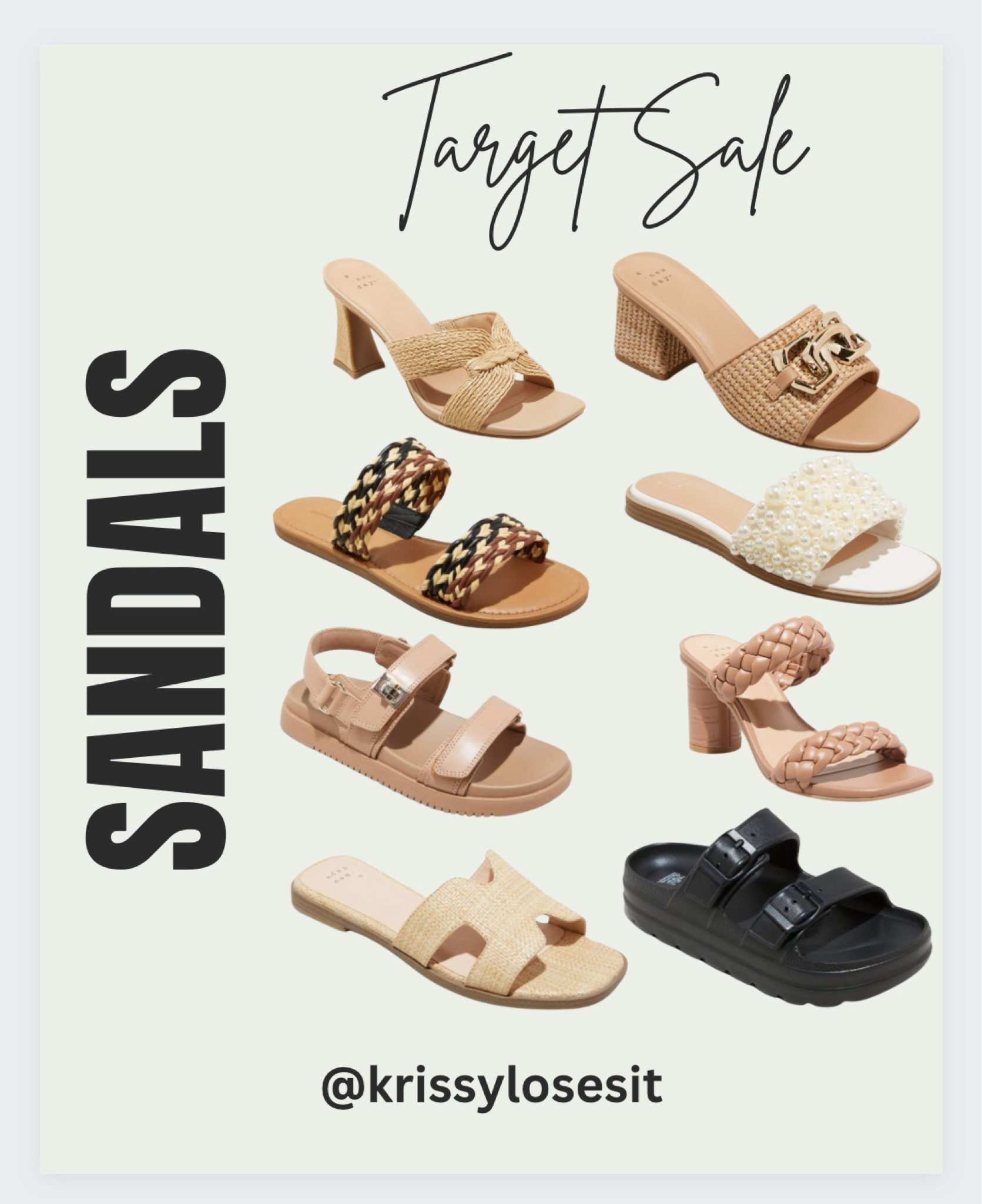 Target Sandal Sale!

#LTKbeauty #LTKover40 #LTKmidsize