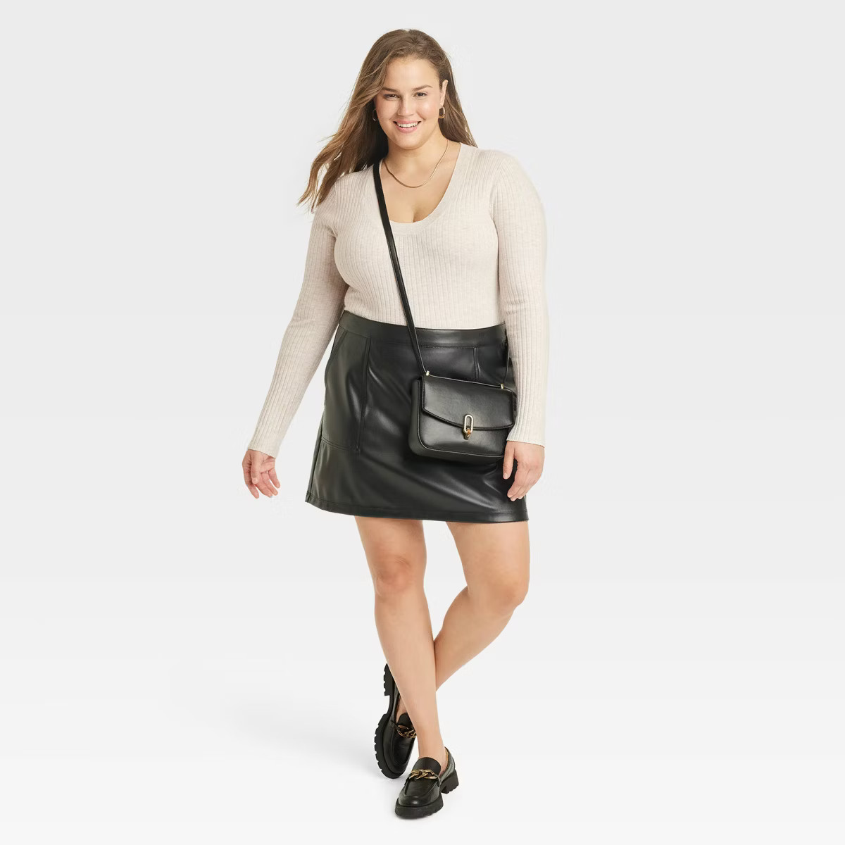 Women's Fine Gauge Scoop Neck Sweater - A New Day™ | Target