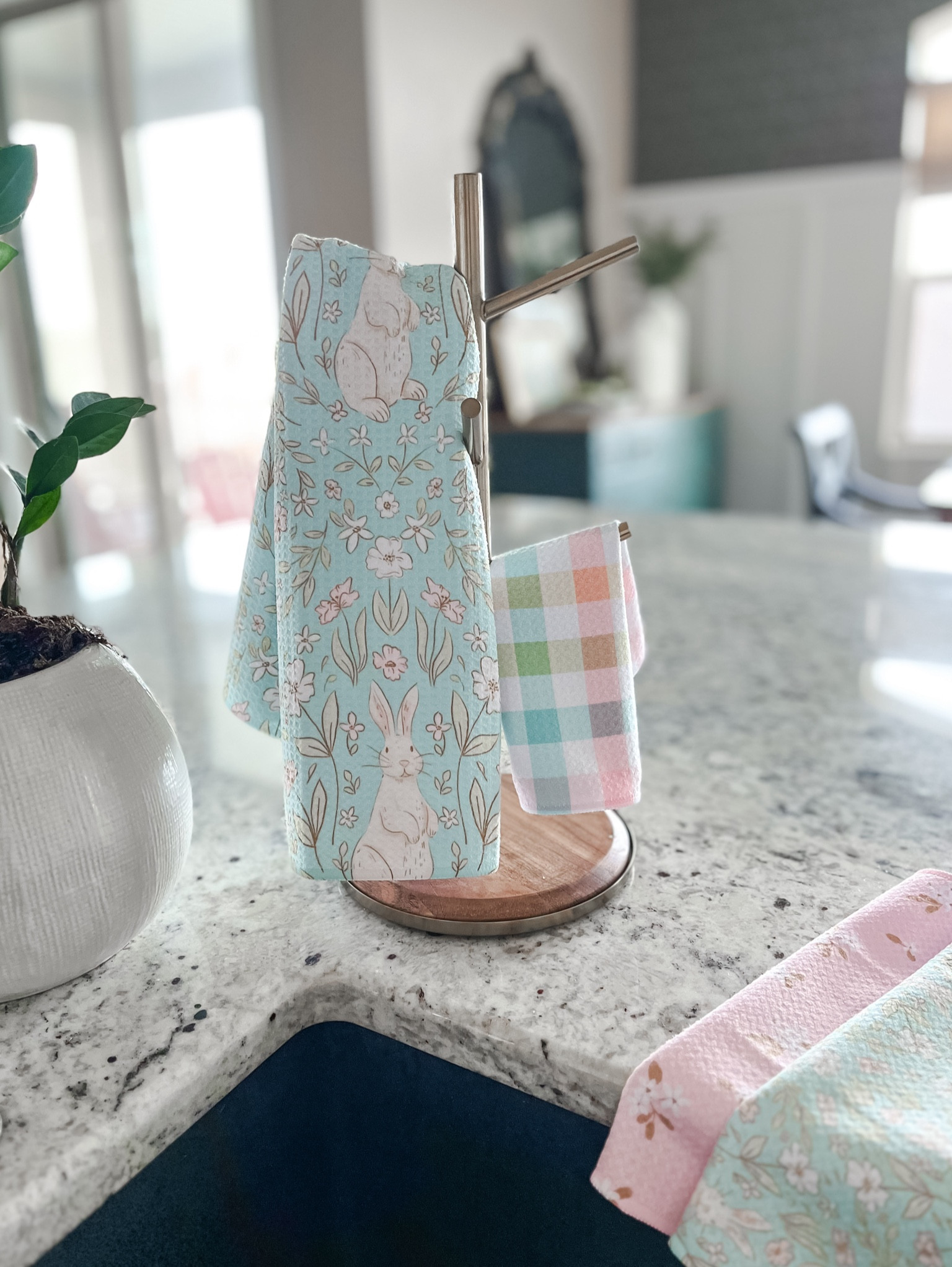 Kitchen decor - Target find.  Magnolia, Hearth and hand.  Kitchen organization, decorative accessories, Kitchen towel holder for all of your cute and functional kitchen towels.  Easter, Easter decorating, Easter decor.   @geometry.house towel- 15% off with code MichelleB15


#LTKfindsunder100 #LTKfindsunder50 #LTKhome