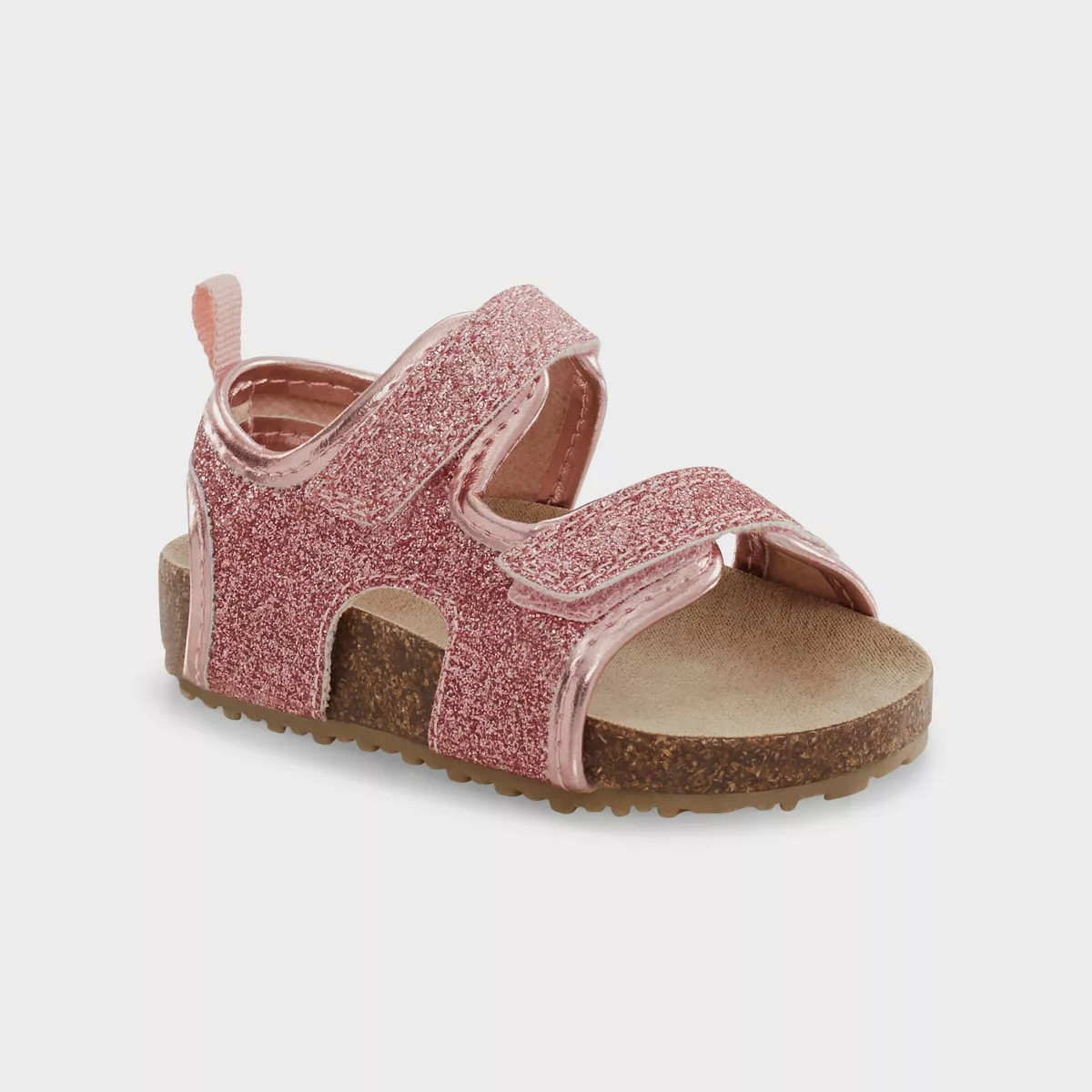 Carter's Just One You® Toddler Girls' First Walker Cork Sandals - Pink | Target