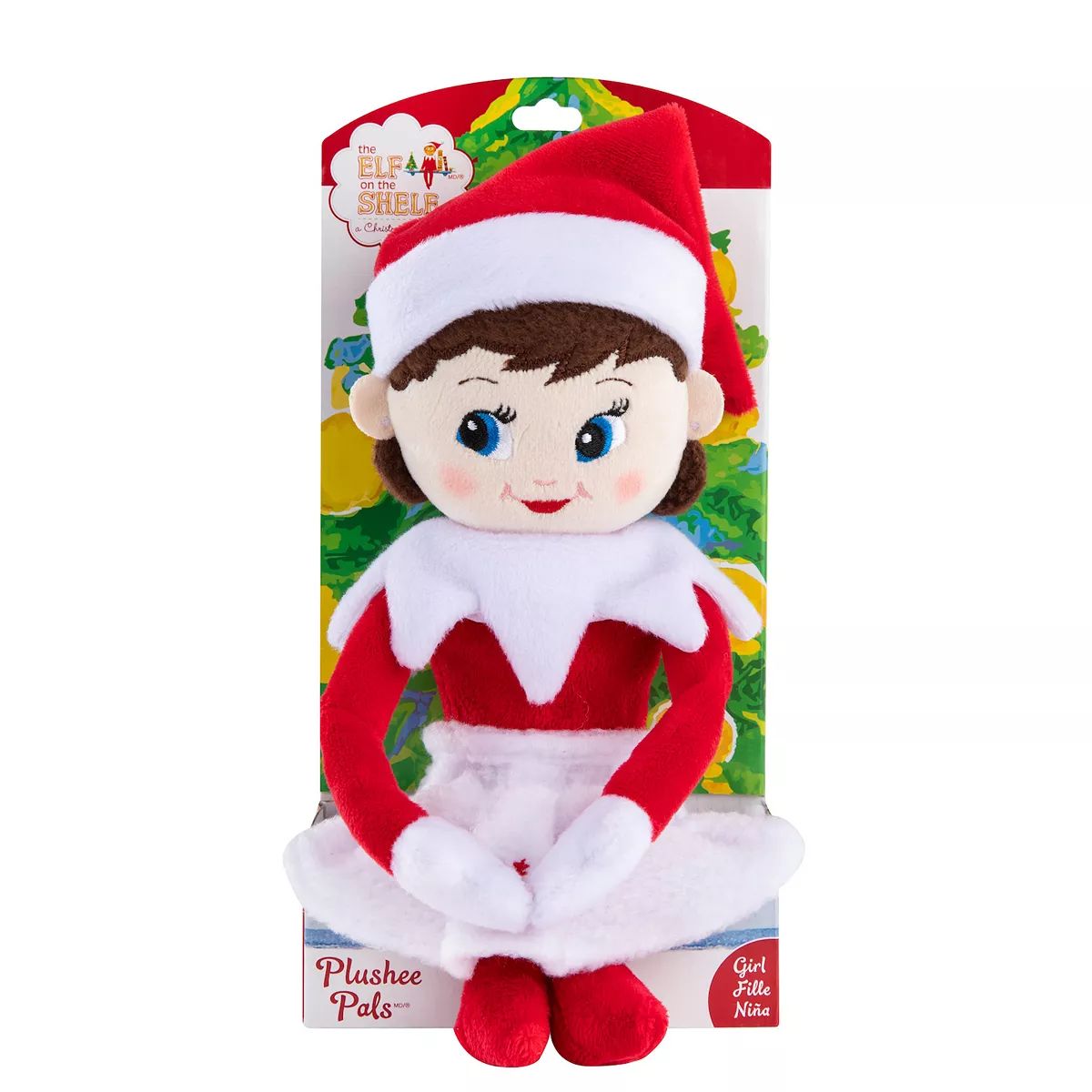 The Elf on the Shelf® Plushee Pals® Blue-Eyed Girl Scout Elf Doll | Kohl's