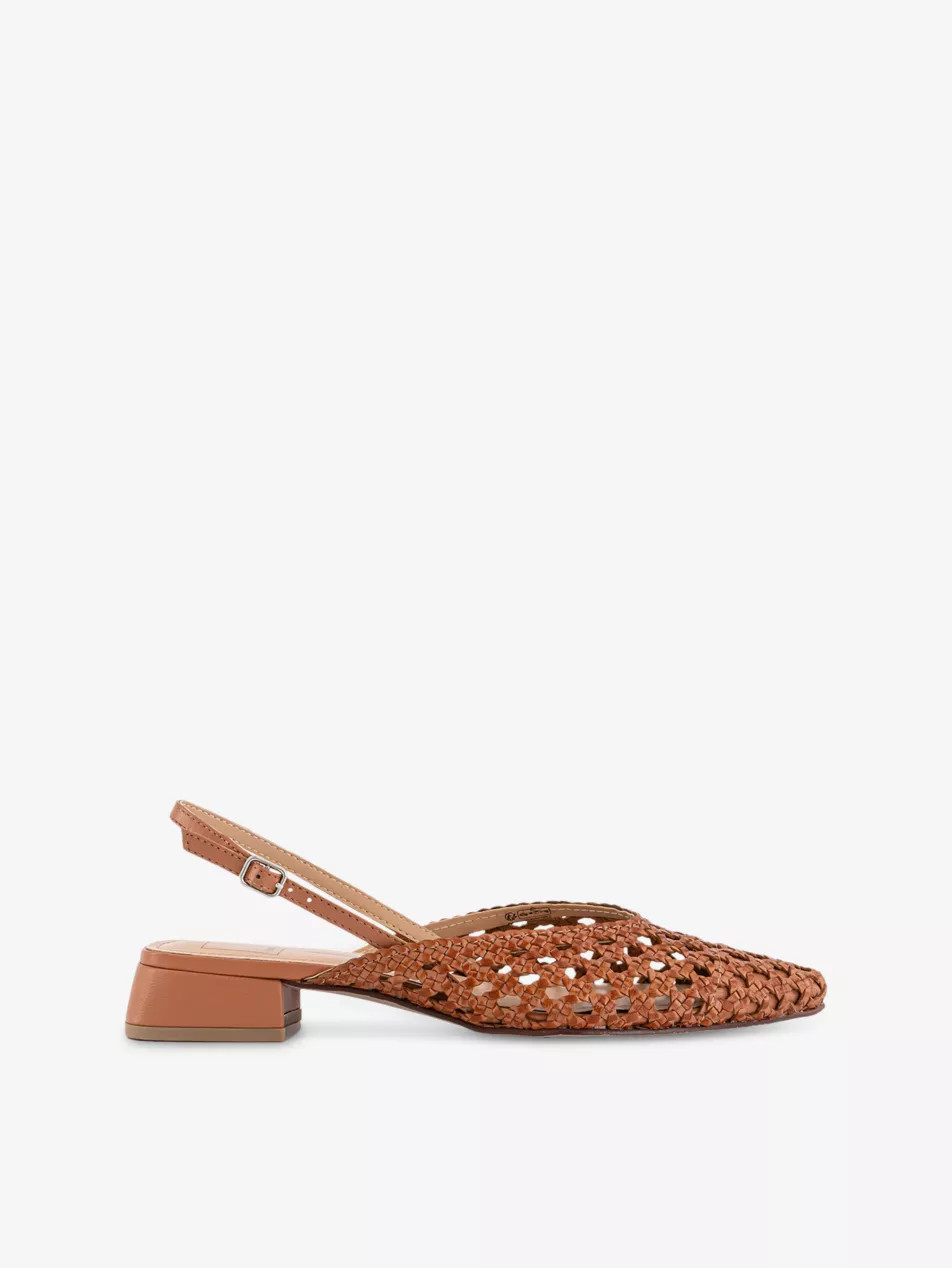 Birdie Slingback Leather Sandals | Selfridges