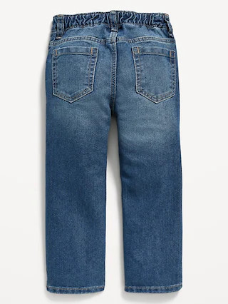 Unisex Wow Straight Pull-On Jeans for Toddler | Old Navy (CA)