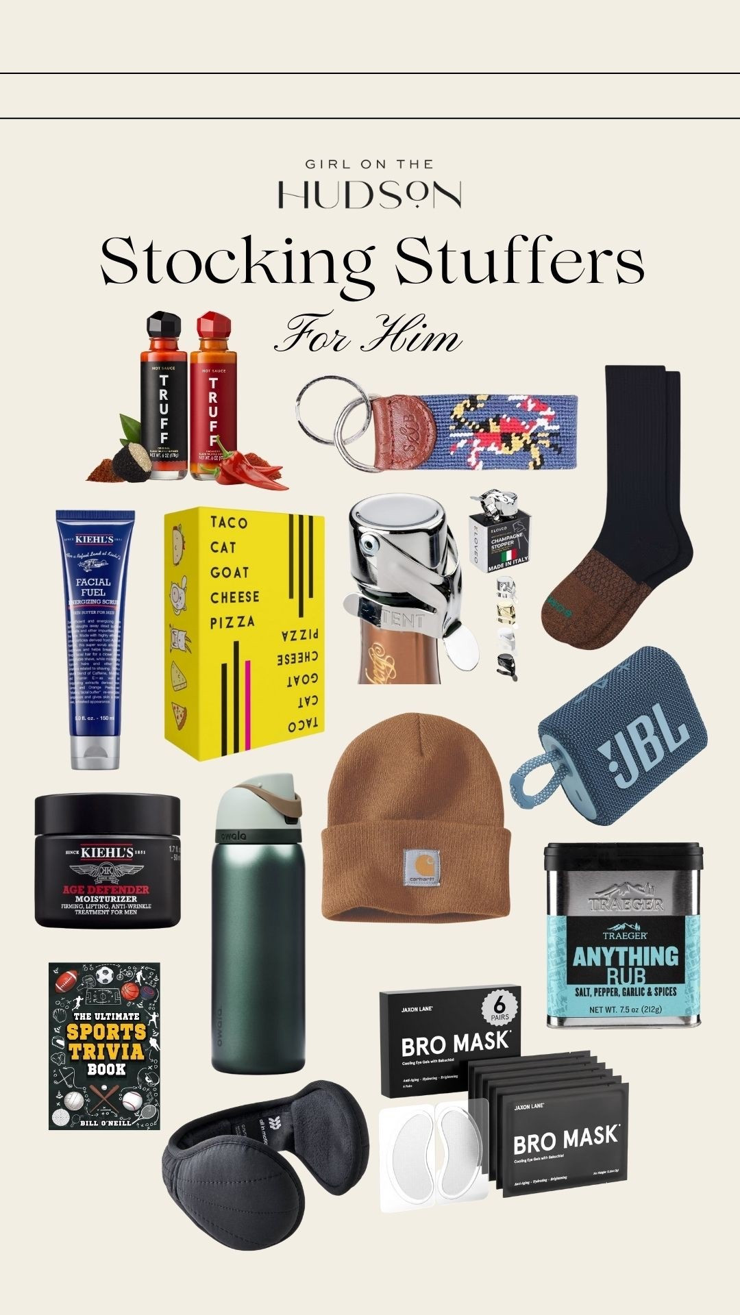 Holiday stocking stuffers for him! 

#LTKMens #LTKGiftGuide #LTKFindsUnder100