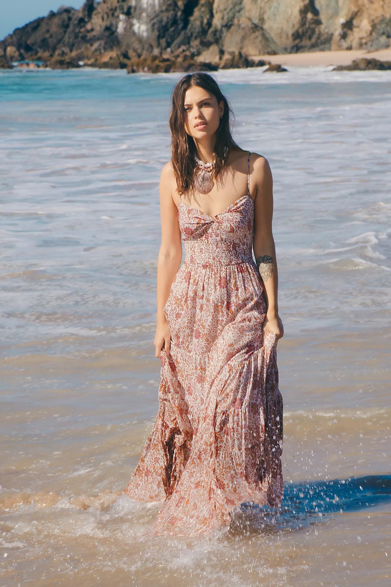 Sundrenched Printed Maxi Dress | Free People (Global - UK&FR Excluded)