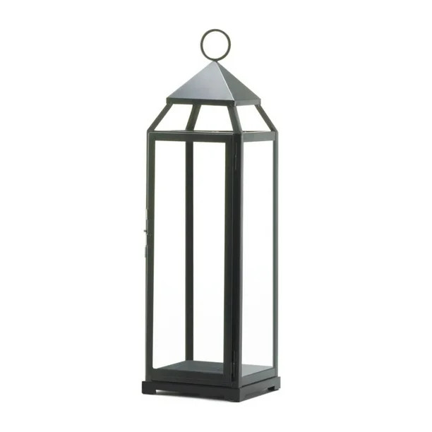 Tall Black Contemporary Lantern - Walmart.com | Walmart (US)