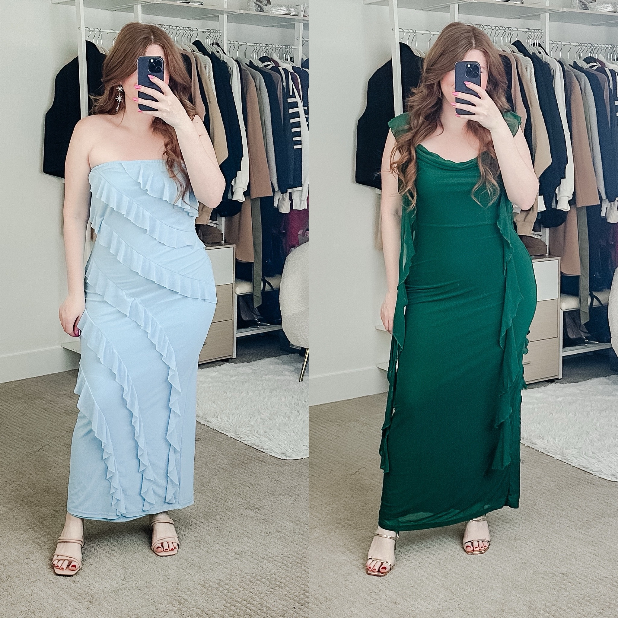 Spring wedding guest dresses from amazon. 

Size large with shapewear. Wedding guest dress. 

#LTKfindsunder50 #LTKsalealert #LTKwedding