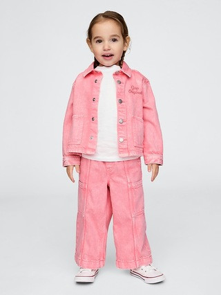 Baby & Toddler UltraSoft Pull-On Cargo Jeans | Gap (US)