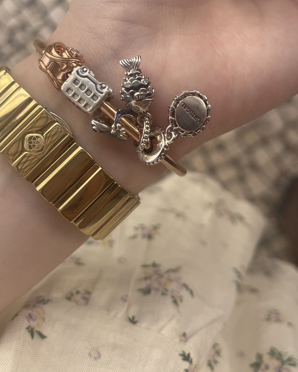 Pandora charms I got while on vacation. Travel bracelet, plus one for my regular charm bracelet .

#LTKGiftGuide #LTKTravel