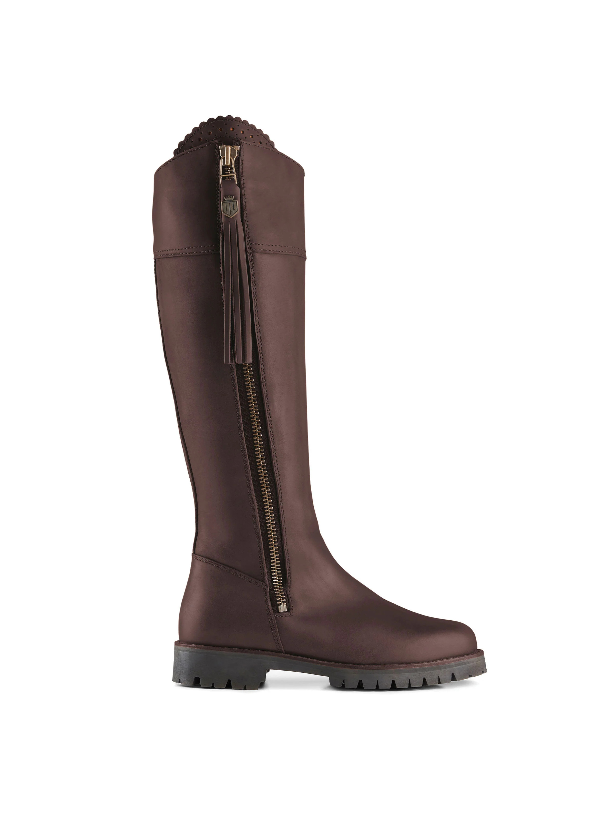 Explorer Women's Waterproof Boots Mahogany Narrow | Fairfax & Favor | Fairfax & Favor (UK)