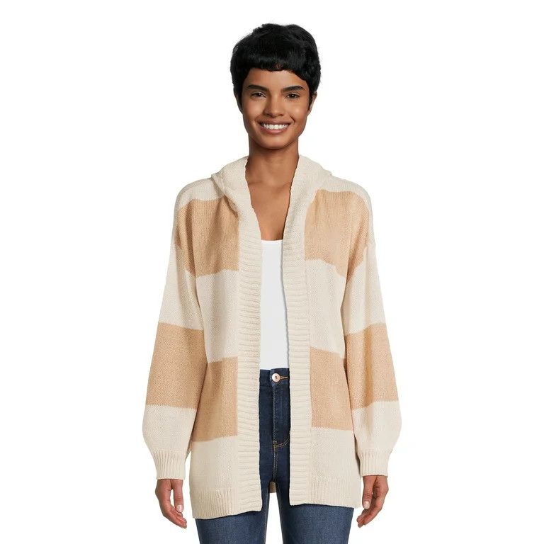 RD Style Women's Hooded Cardigan, Sizes S-3XL - Walmart.com | Walmart (US)
