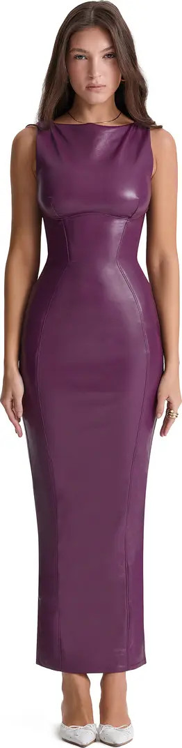 Faux Leather Sheath Dress | Nordstrom