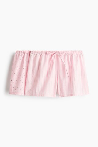 H & M - 2-Pack Pajama Shorts - Pink | H&M (US + CA)