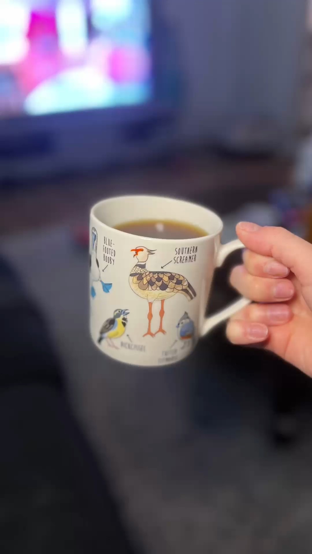 This mug never fails to make me laugh 😂 

My cousin gifted this to me years ago and it’s still my go-to for morning coffee. 
A little “fowl language” to start the day = instant mood booster ☕️🐦

#LTKmorningroutine #LTKmomlife #LTKfoodie