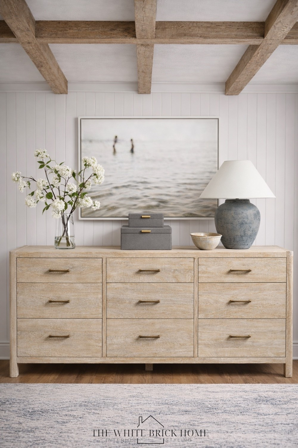 A calm coastal dresser moment - layered neutrals, soft textures, and timeless styling that instantly makes a bedroom feel finished. 
🖤🖤
Bed, bedroom, bedroom decor, bedroom ideas, dresser, wall art, faux florals, table lamp, home design, home decor ideas, coastal home, coastal decor, bedroom lighting, beach bedroom, coastal bedroom decor ideas, home design, bedroom design, bedroom neutral, pottery barn bedroom, minted, quince, McGee and co 


#LTKSeasonal #LTKSaleAlert #LTKHome