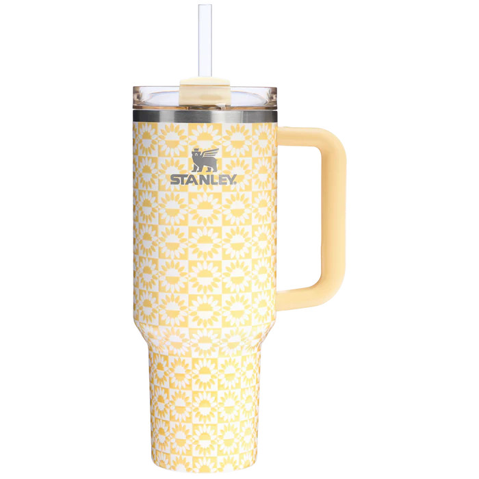 The Butter Sunflower Quencher H2.0 Flowstate Tumbler | 1.2L | Stanley 1913 (EU& UK)
