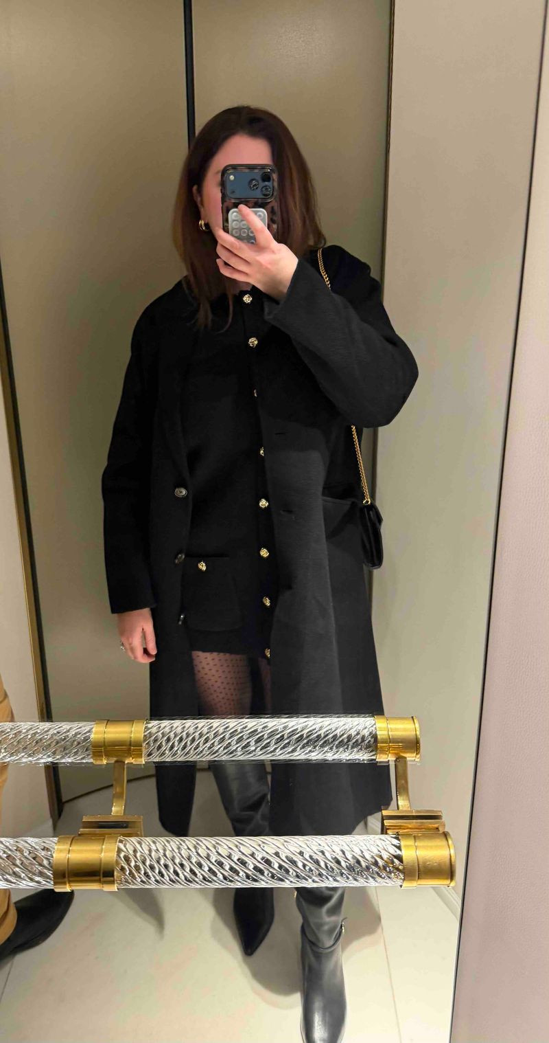 This sweater dress outfit is GORGEOUS! 

dress outfit l dress l jacket l coat l heels 

 