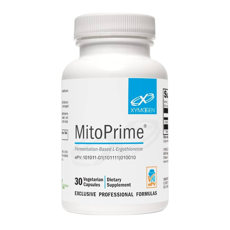 XYMOGEN MitoPrime - Fermentation-Based L Ergothioneine - Antioxidant Supplement to Support Brain ... | Amazon (US)