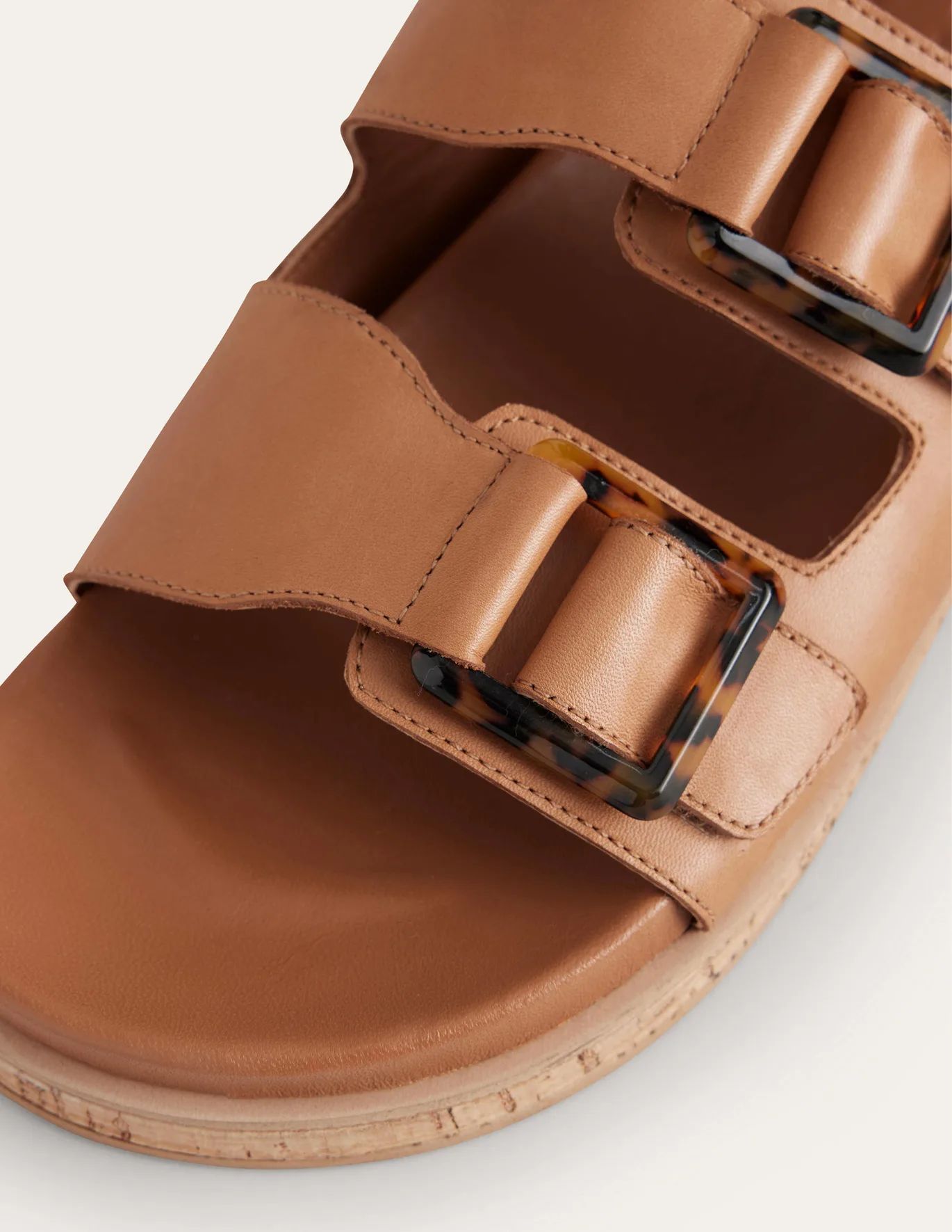 Chunky Flat Buckled Sandals | Boden (US)