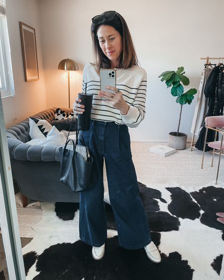 Outfit Planning Session with a client today;
Jeans: wide leg jeans from Snacks by Mother 
Sweater 100% cotton from Sezane 
Shoes - Tash Loafer from
Freda 

#LTKsalealert #LTKSeasonal #LTKstyletip