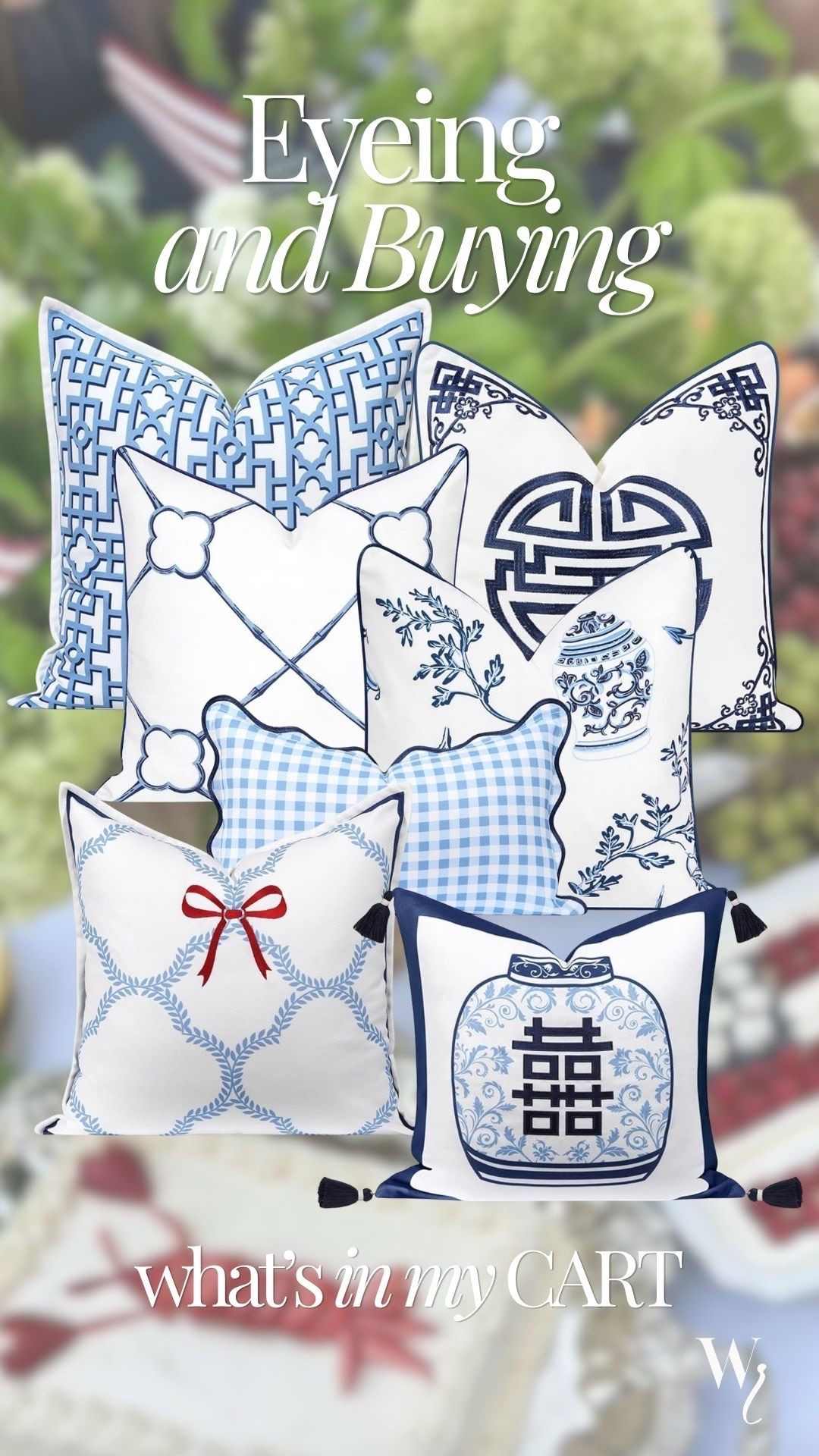 The PRETTIEST americana themed porch pillows! 

 #LTKSeasonal #LTKHome