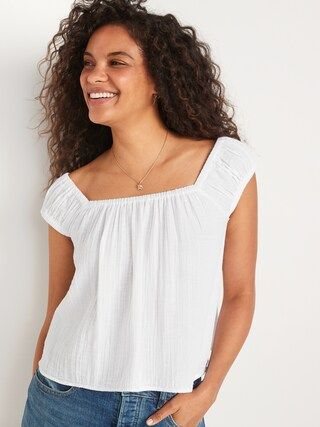 Tie-Back Cutout Swing Blouse for Women$24.00$29.99Extra 20% Off Taken at Checkout3 Reviews Image ... | Old Navy (US)