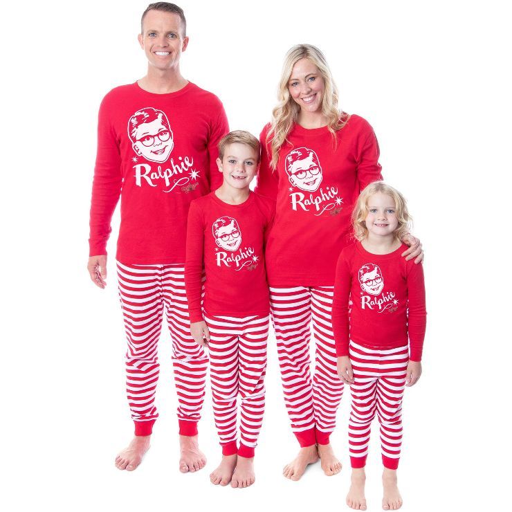A Christmas Story Ralphie Face Logo Sleep Tight Fit Family Pajama Set | Target