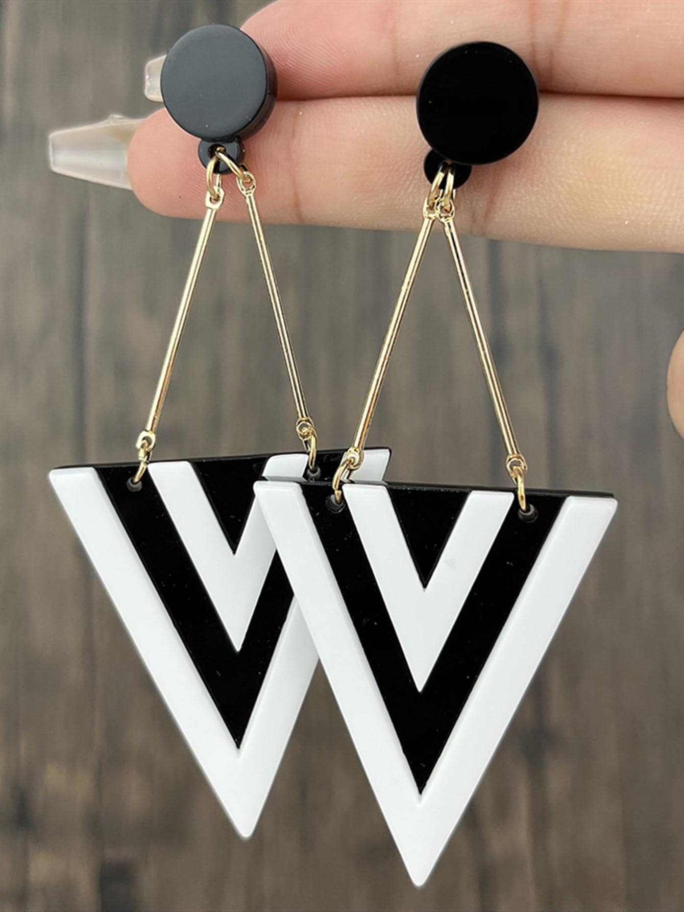 Triangle Drop Earrings | SHEIN