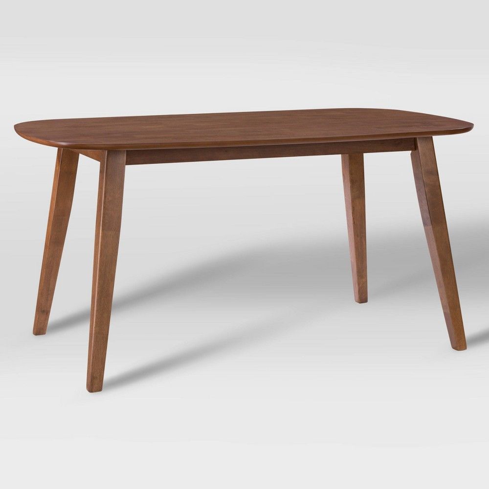 Tiffany Wood Dining Table Hazelnut Stain - CorLiving | Target