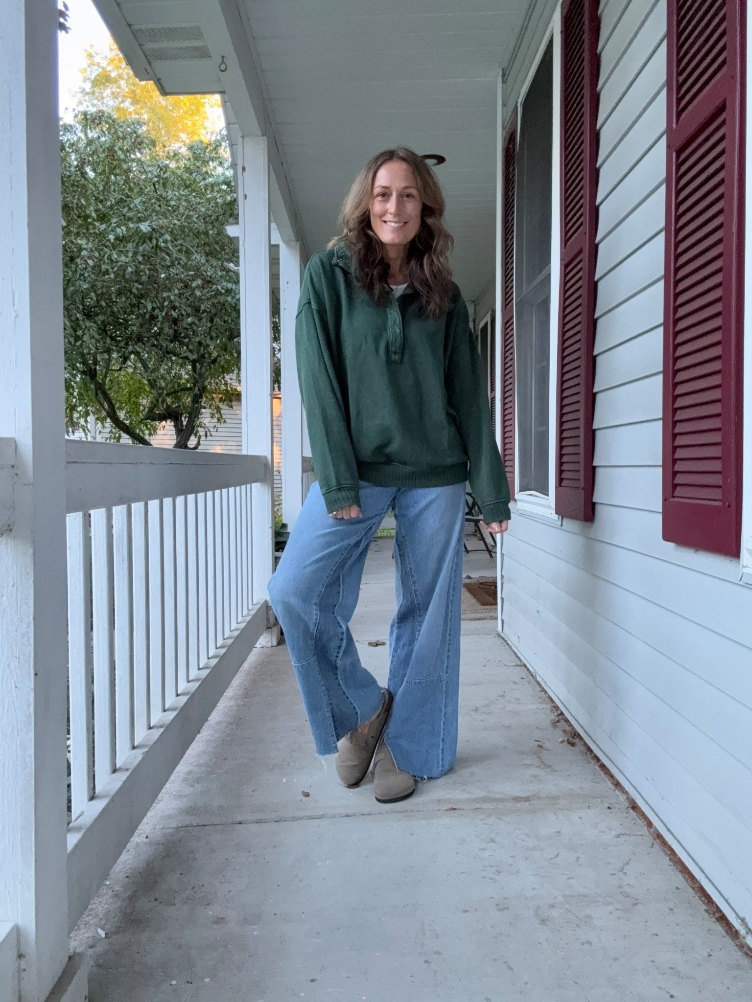 10/9/25 ✨ Sweatshirt is a small. Jeans are a 4 tall.

Everyday outfits. Easy outfits. Easy outfit ideas. Neutral basics. Fall outfits. Fall outfit idea. Casual outfits. Basic mom outfit. Casual outfit idea. Casual outfit. Everyday outfit. Mom outfit. Street style. Casual mom outfit. Amazon fashion. Sports mom outfits. Sports mom outfit idea.

#LTKFindsUnder100 #LTKOver40 #LTKSeasonal