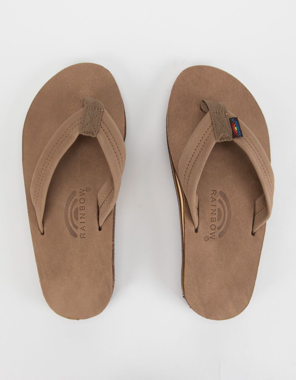 RAINBOW Double Layer Arch Support Premier Leather Mens Sandals | Tillys