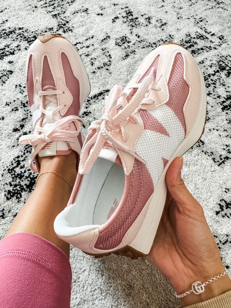 327 New Balance Sneakers💖

 These are  in kid size. I got a 4 1/2 in kids  which = 6.5 in women (my typical shoe size). 

| Gifts, gifts for her, gifts for self | 

#LTKsalealert #LTKshoecrush #LTKfitness