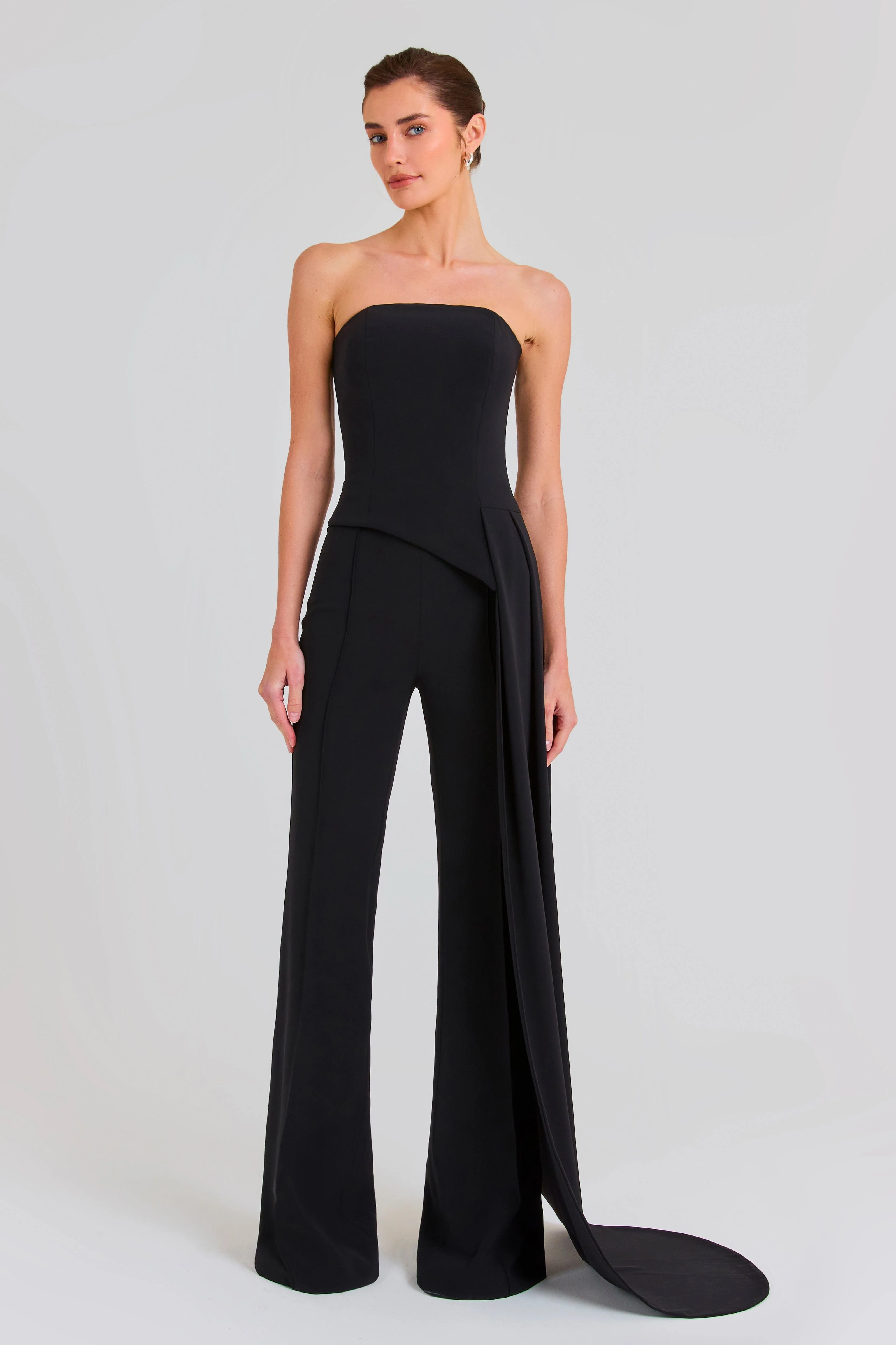 Charlotte Black Trousers | Nadine Merabi