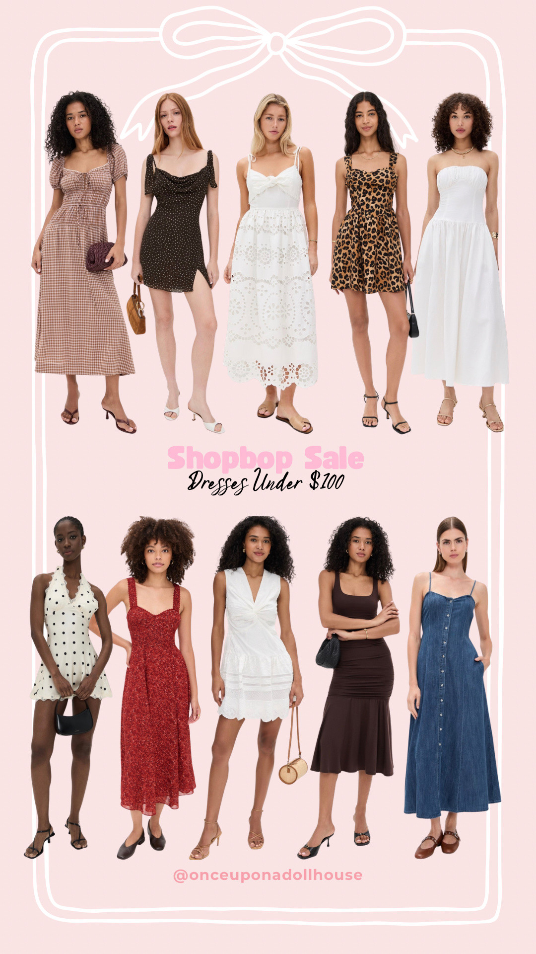 Shopbop Sale - Dresses under $100! 

#LTKootd #LTKSaleAlert #LTKFindsUnder100