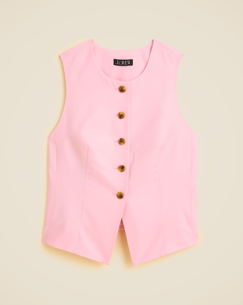 Essential tailored vest top in wool-blend | J. Crew US