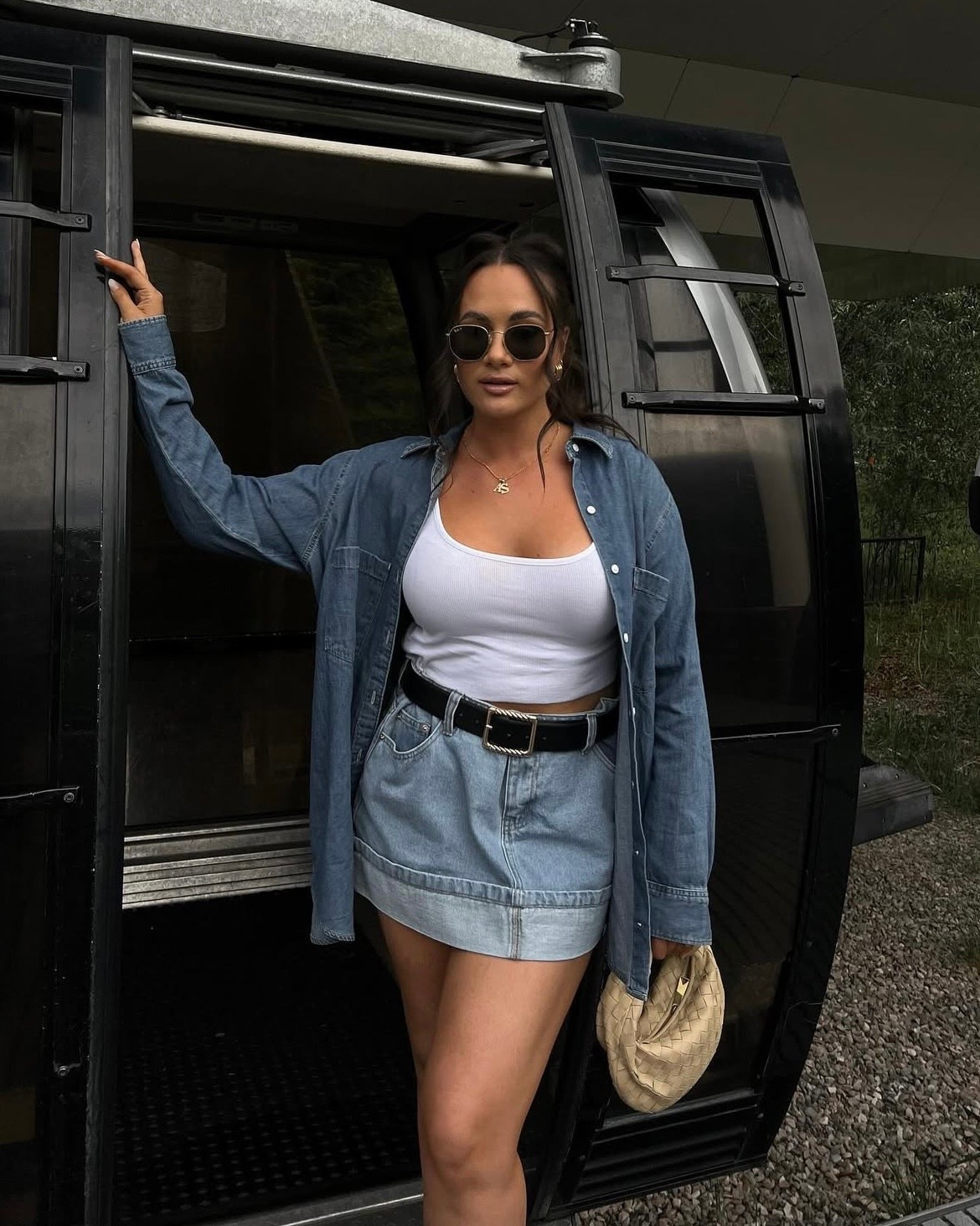 Denim on denim festival outfit for Coachella/Staagecoach

#LTKSeasonal #LTKFestival #LTKootd