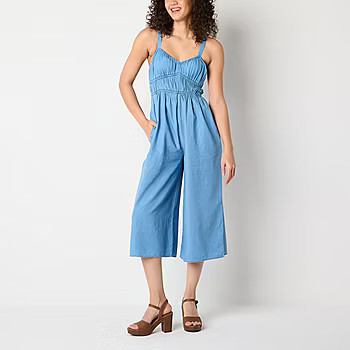 new!Arizona Sleeveless Jumpsuit-Juniors | JCPenney