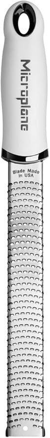 Microplane Premium Made in USA Zester Grater, 13", White | Amazon (US)