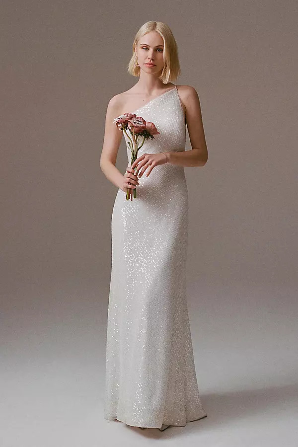 Jenny Yoo Collection Zara Dress By Jenny Yoo in White Size 0 | Anthropologie (US)