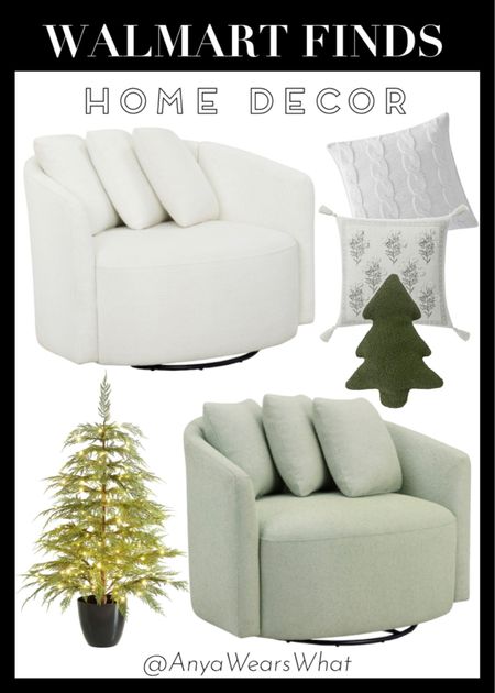 Walmart currently has the most stunning furniture & decor!!! 😍This beautiful chair is only $298!It comes in cream & sage! Order yours before it sells out! 

#walmart #walmartfinds #walmartdecor #walmartfurniture #deals #finds #decor #neutral #falldecor #fall #sage #christmastree #christmas #christmasdecorSaleSale#LTKCyberWeek

#LTKfamily #LTKhome #LTKSeasonal