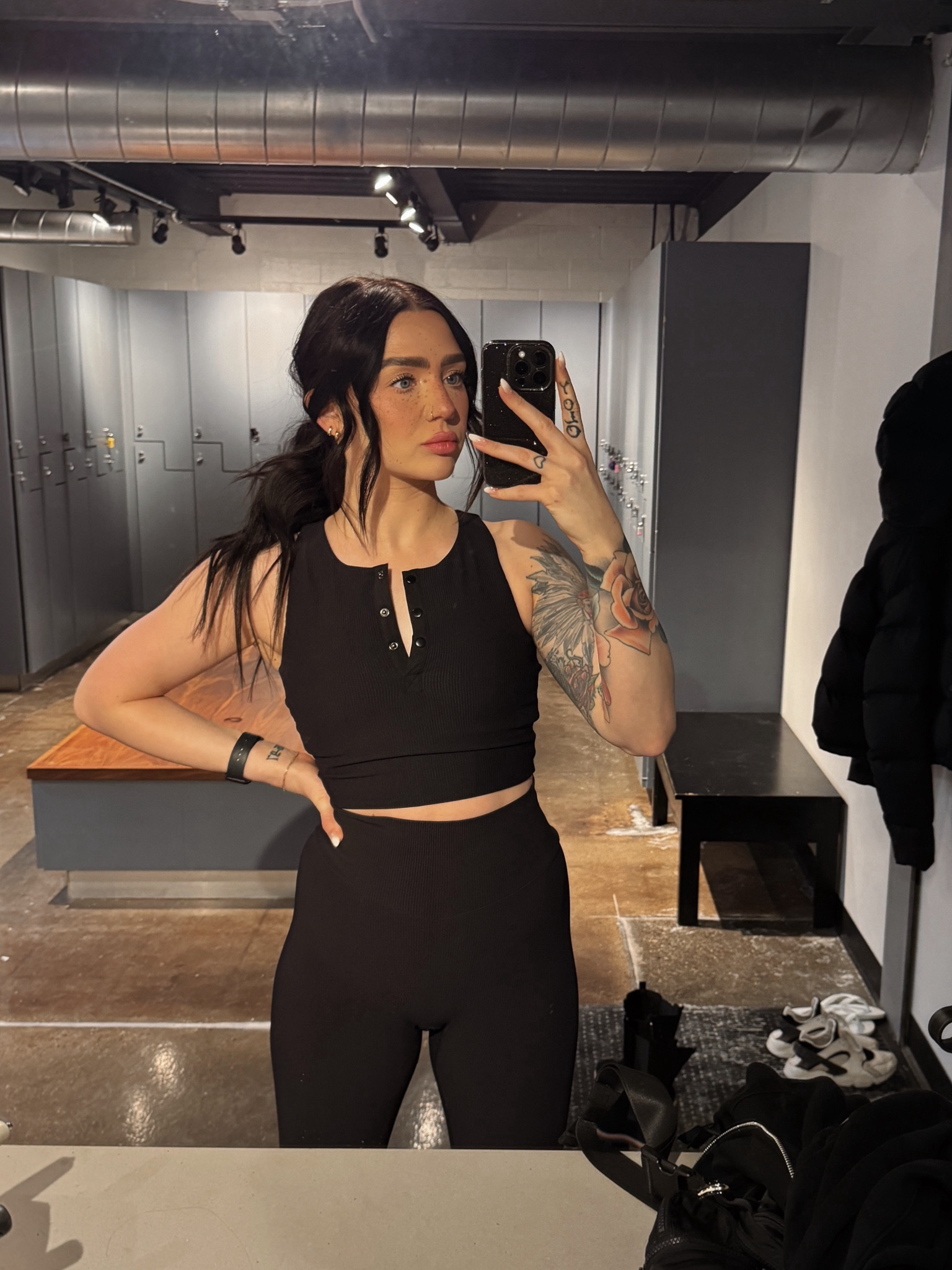 Ribbed matching set from Buff Bunny — Absolutely recommend. 

#LTKfitness #LTKfindsunder100