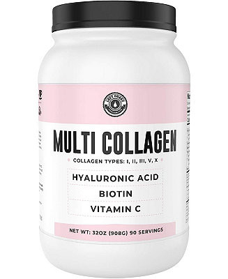 Multi Collagen Powder with Biotin, Hyaluronic Acid, Vitamin C | Hydrolyzed Collagen Protein Suppl... | Macy's