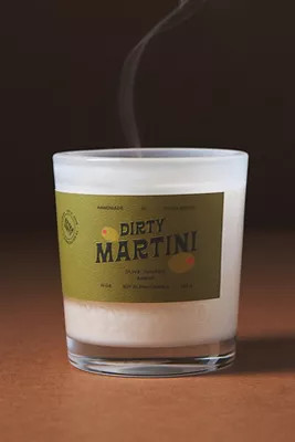 Rewined Dirty Martini Glass Candle | Anthropologie (US)