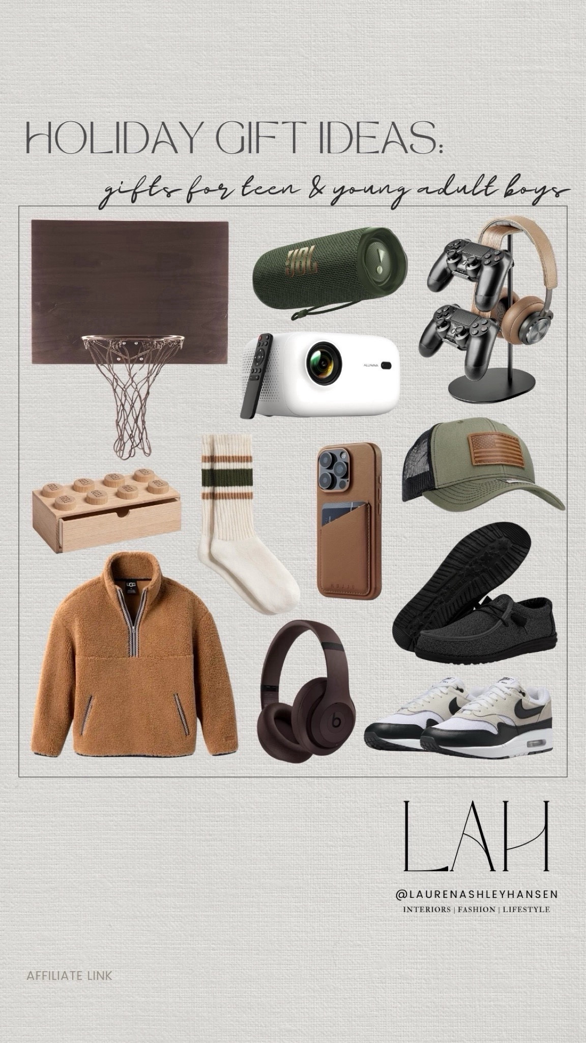 A curated holiday gift guide for the teen and young adult boys! From apparel to shoes, music, games, and more! All great ideas for the older teens!

#LTKHoliday #LTKMens #LTKGiftGuide