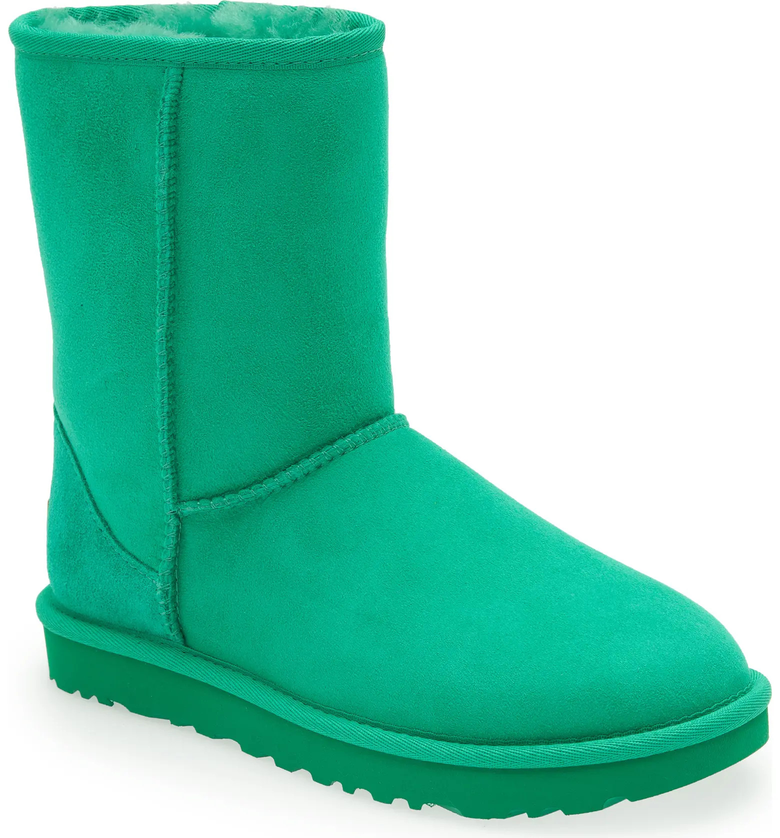 Classic II Genuine Shearling Lined Short Boot | Nordstrom