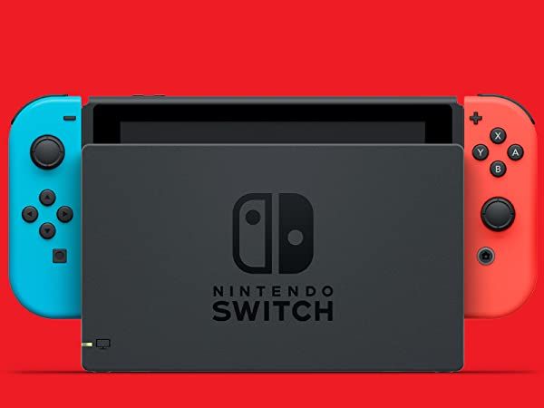 Nintendo Switch with Neon Blue and Neon Red Joy‑Con - HAC-001(-01) | Amazon (US)